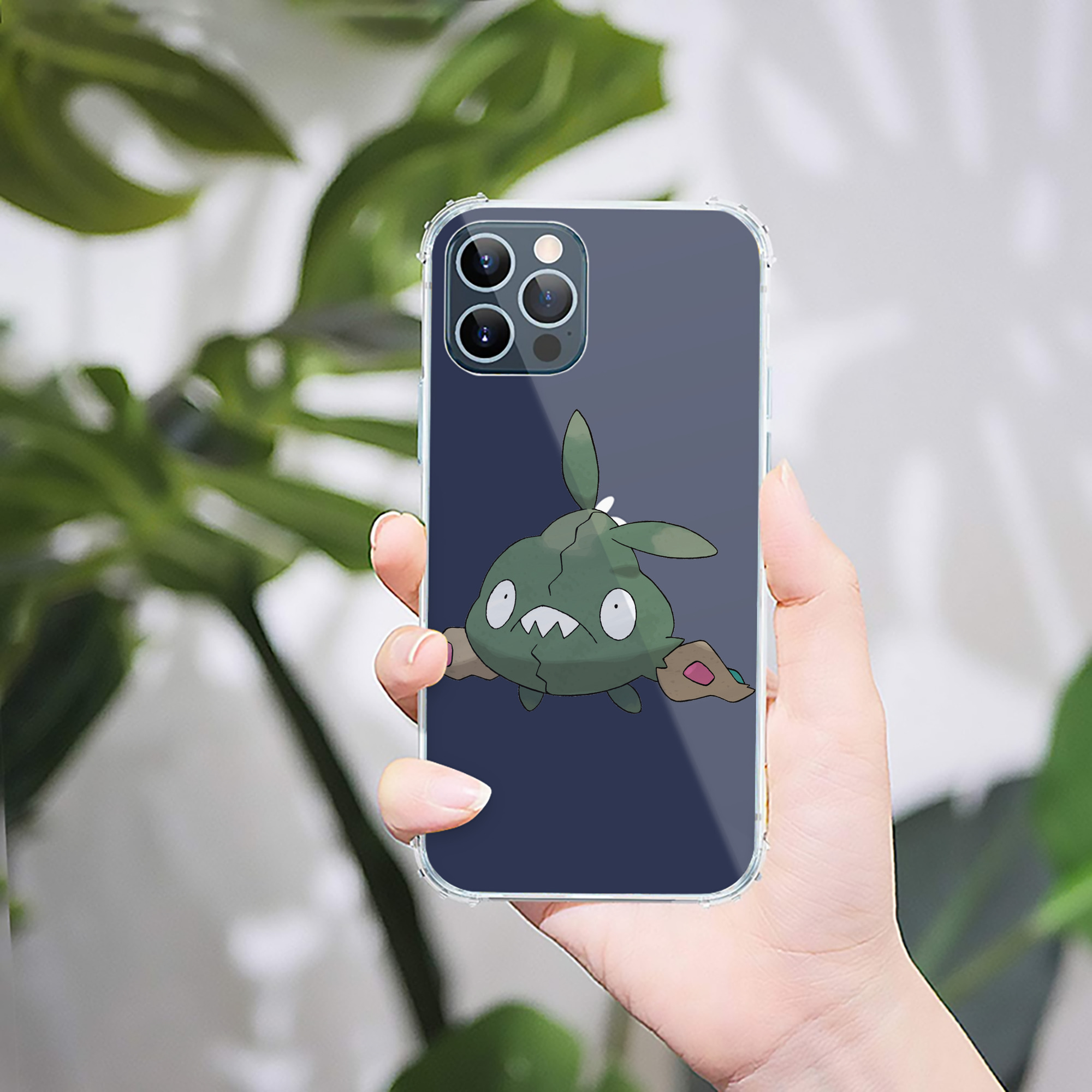（画像用） ポケットモンスター Pokémon 【iPhone 12シリーズ対応】透明スマホケース（クリアソフトケース）